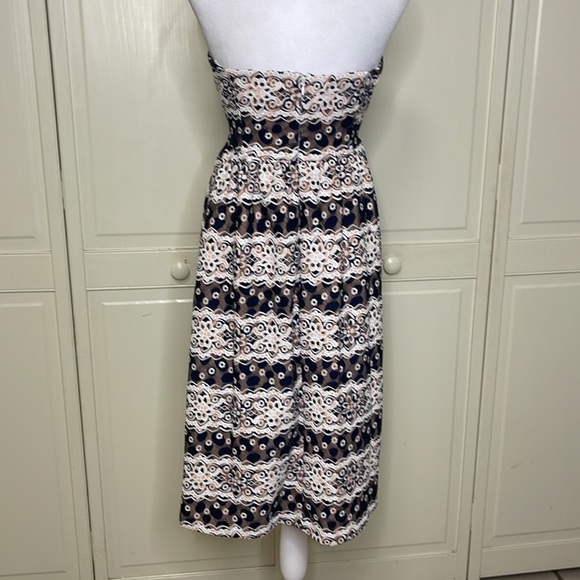 ENDLESS ROSE Women's Strapless Lace Floral Midi  Dress Size S - Picture 5 of 11